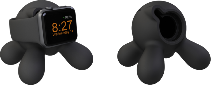  CES 2016: Actionproof が「Bozon」ゴム引き Apple Watch ドックを発表